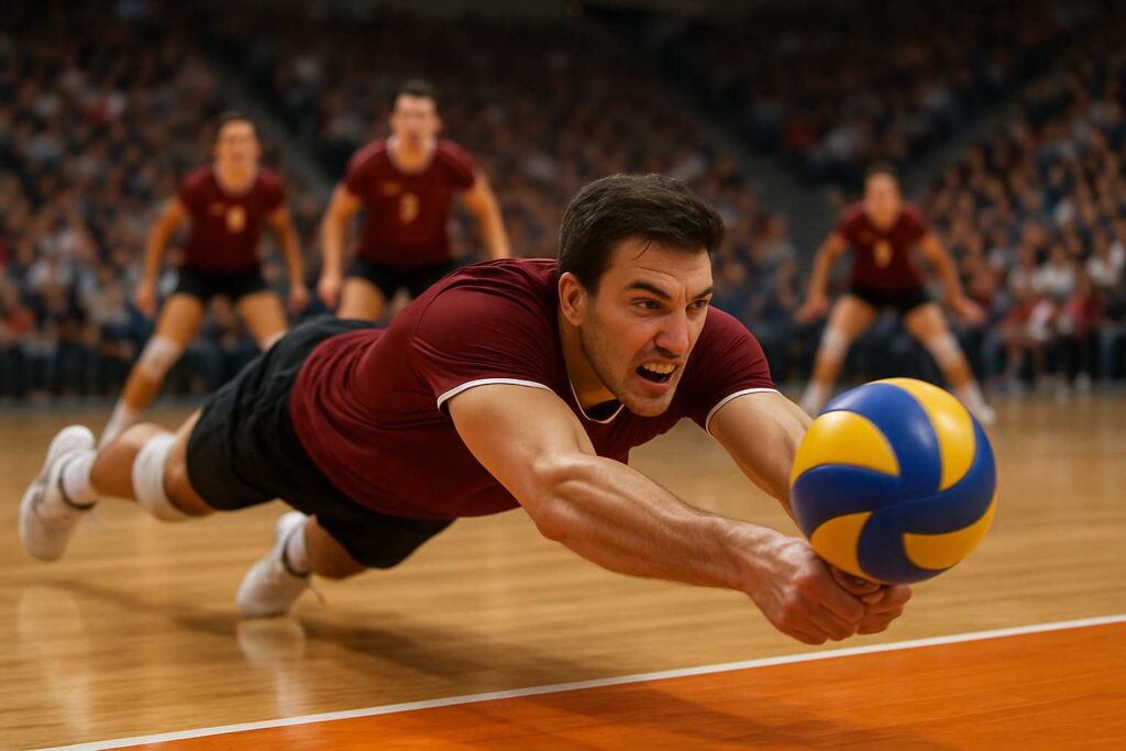 Dig in Volleyball