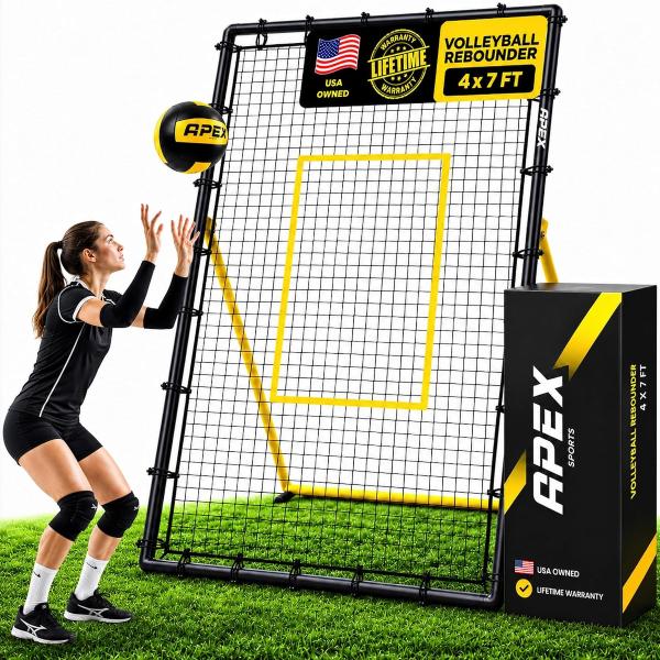 Apex Sports Adjustable Volleyball Rebounder 1